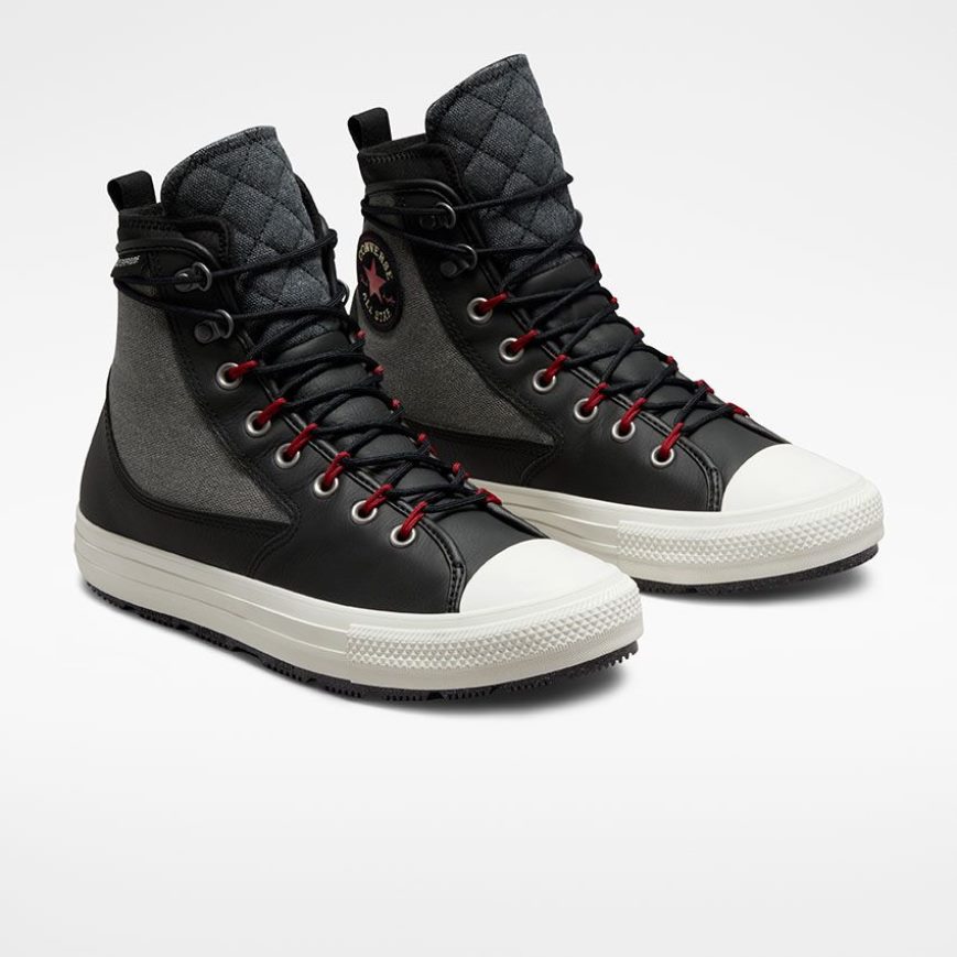 Ghete Iarna Barbati Converse Chuck Taylor All Star All Terrain Inalti Gri Negrii | RO GNOVK601